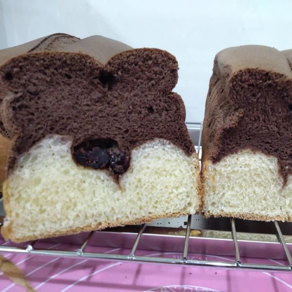 巧克力蛋糕吐司【麥典實作工坊麵包專用粉】:艾莉兒💓 一起做