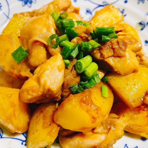 和風醬燒雞肉馬鈴薯 : 左二
一起做