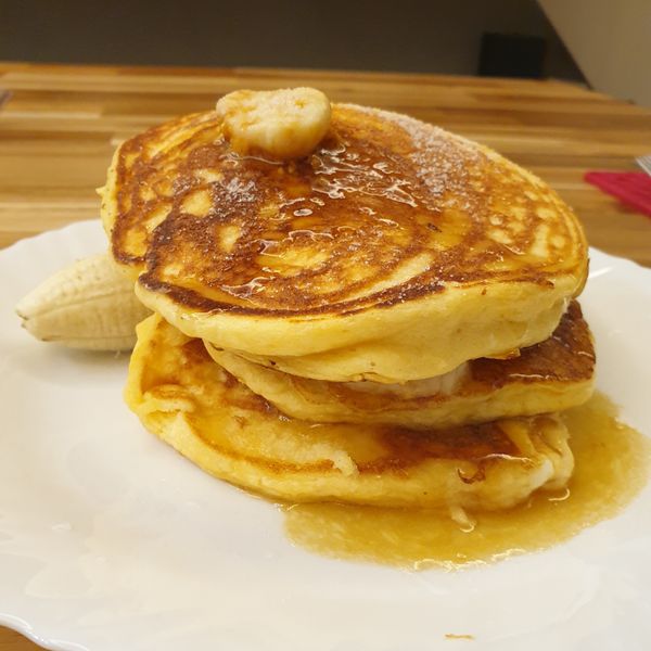 Bill's 瑞可達熱鬆餅搭配蜂巢奶油:swimfly 一起做