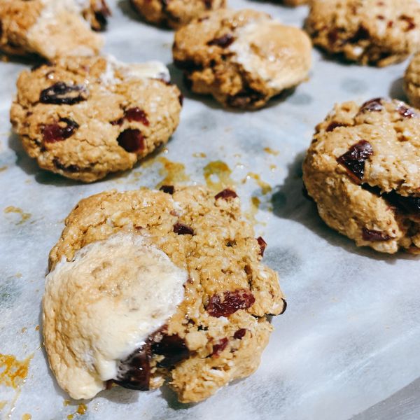 美式蔓越莓燕麥餅乾-泡菜人妻in NY's kitchen：Gwen Hsieh 一起做