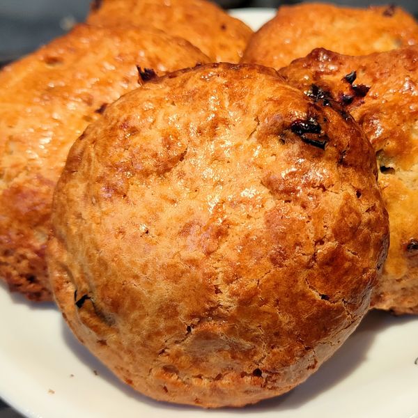 蔓越莓司康:Vicki Hsu 一起做