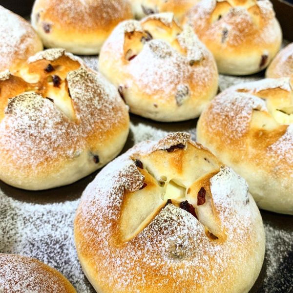 蔓越莓乳酪【麥典實作工坊麵包專用粉】 : 鬼西一起做