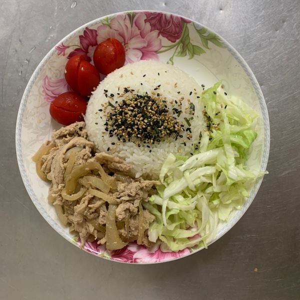 超下飯薑汁燒肉：傻妞 一起做