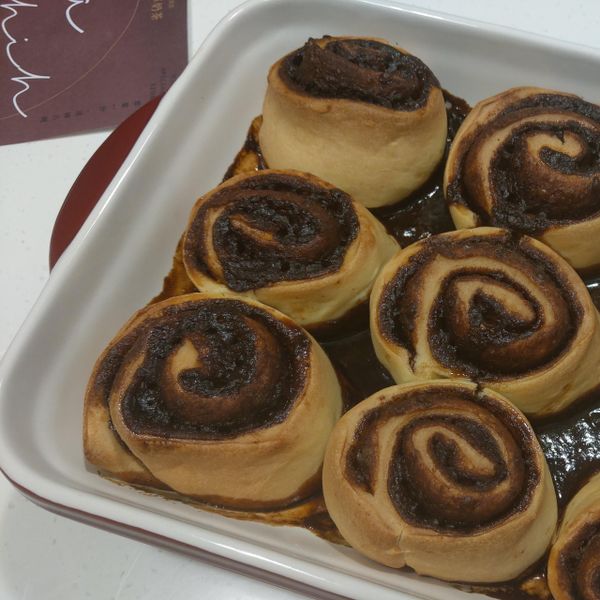 不收藏會後悔！吮指回味的【肉桂捲】 : 朵容一起做