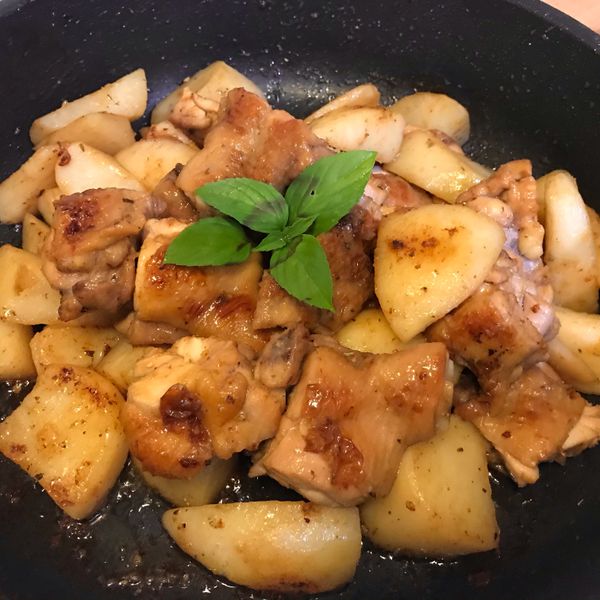 和風醬燒雞肉馬鈴薯 : YiFan Lin一起做