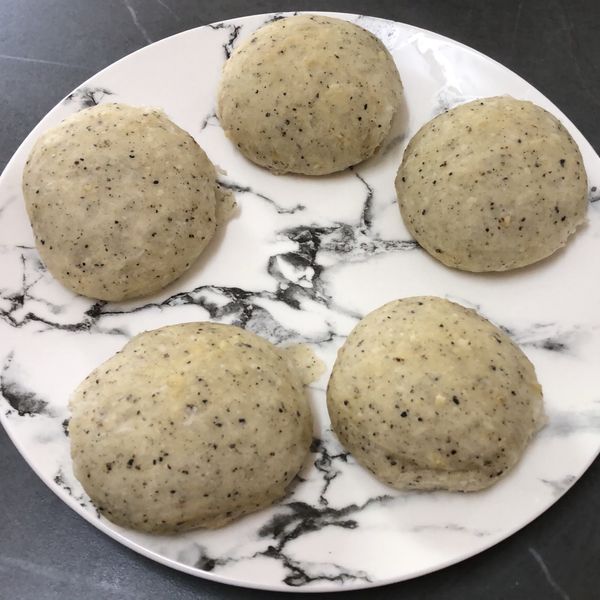 免揉芝麻麵包：KS 一起做