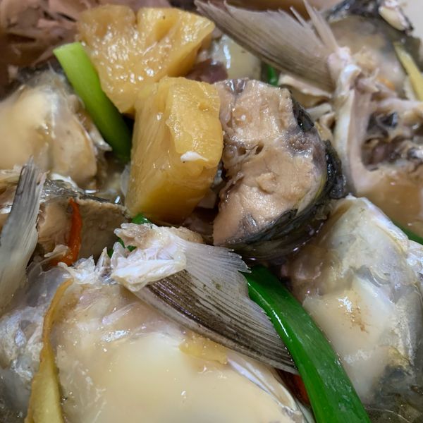 【鳳梨醬虱目魚頭】 : Teresa Lin一起做