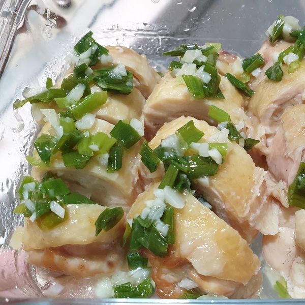 【家常菜】蔥油雞腿捲(電鍋料理)：+0 一起做