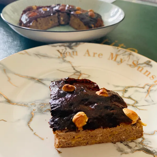 高蛋白香蕉蛋糕：施托托 一起做