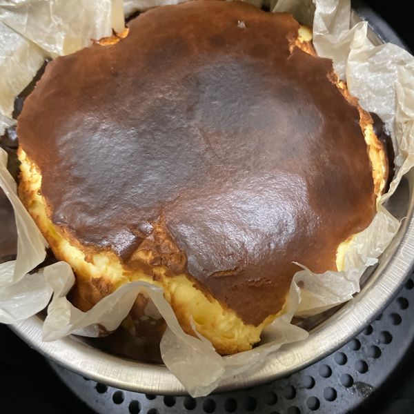 濃！巴斯克乳酪蛋糕(by 飛利浦氣炸鍋)：許惠婷 一起做
