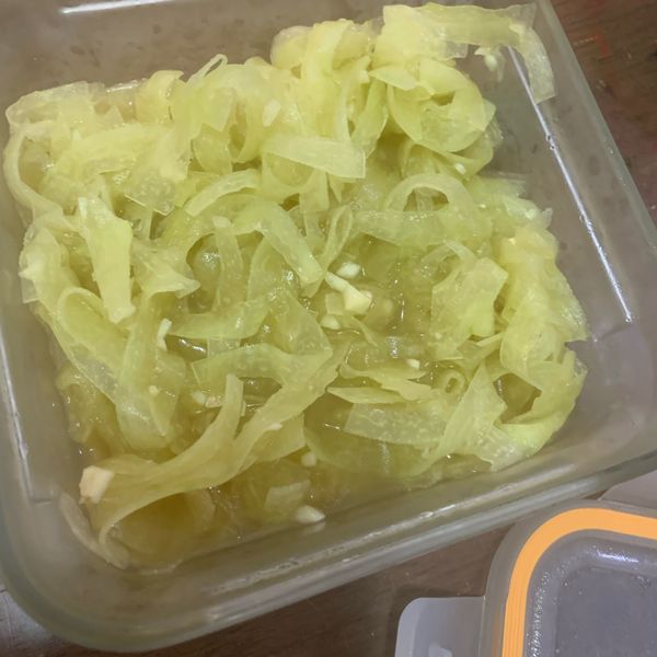 涼拌西瓜皮 : 高珮瑜一起做