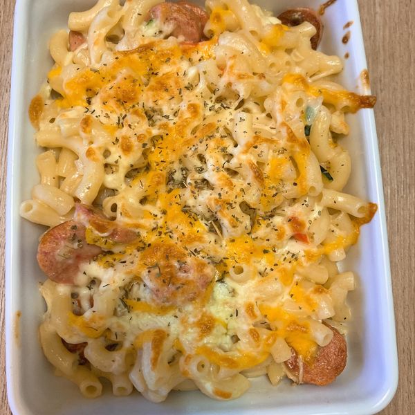 奶油白醬起司培根義大利麵 : Gwen Hsieh一起做