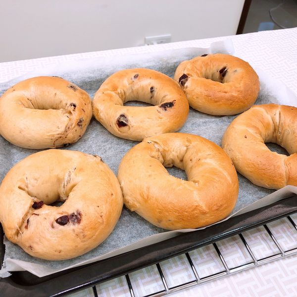 藍莓貝果 : 賴姵妤一起做