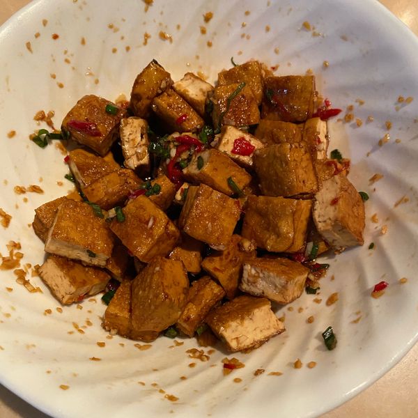 簡單好吃的蒜香豆干 : 高妹一起做