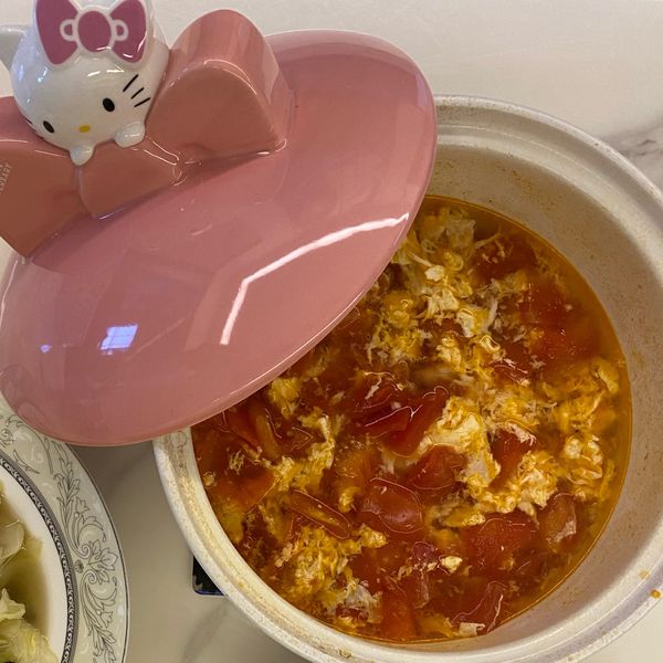 蕃茄蛋花湯：江家珍（Jenny） 一起做