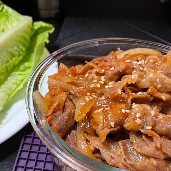 【 薑汁燒肉】滿口火熱沸騰悸動的美味！ : 梯哪一起做