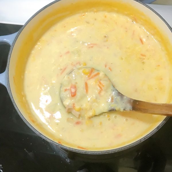 【懶人】奶油玉米濃湯 : Miya Lin一起做