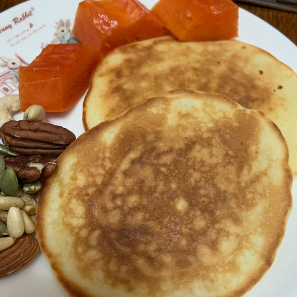 美式鬆餅pancake : 狗狗一起做