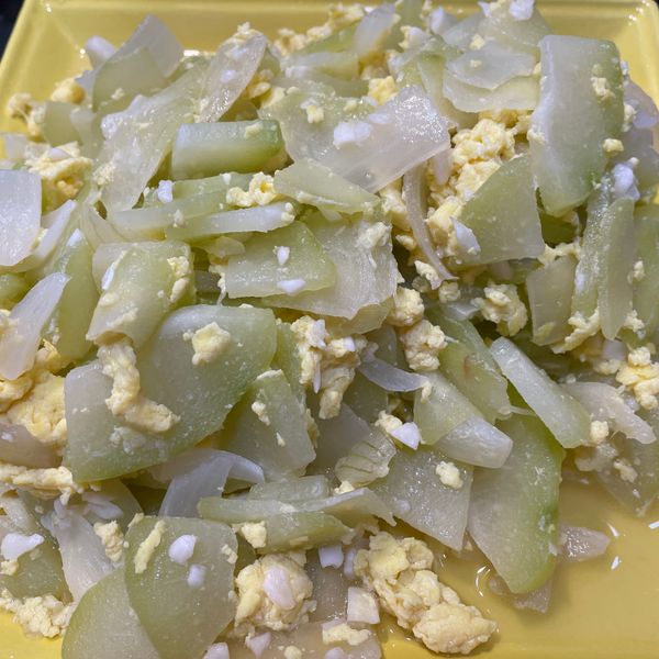 佛手瓜炒蛋 : 高沛翎一起做