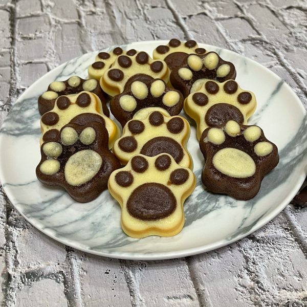 貓蹼雞蛋糕 : MewMew Lo一起做