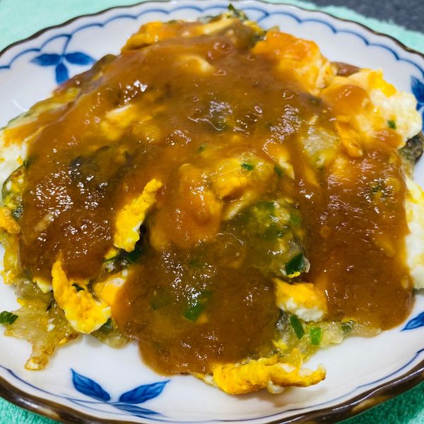 蝦仁煎 醬汁也可以用在蚵仔煎、花枝煎喔! : 曼蒂一起做