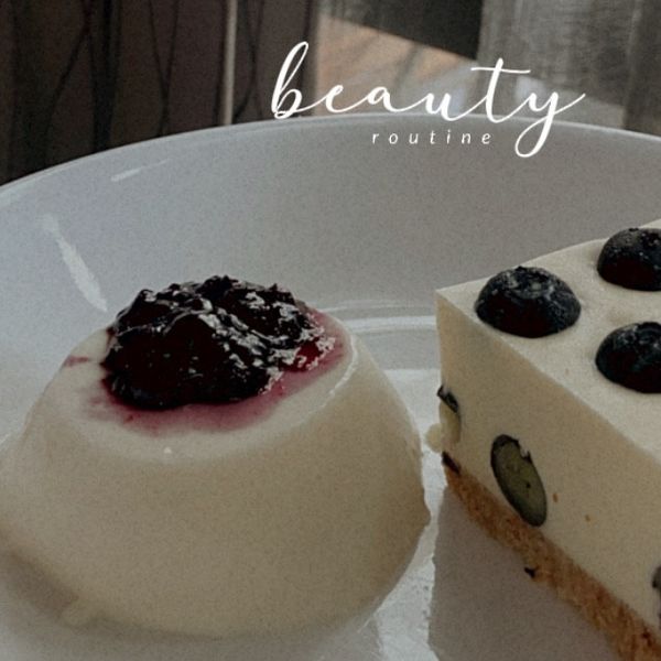 藍莓鮮奶酪 : 阿萱子一起做