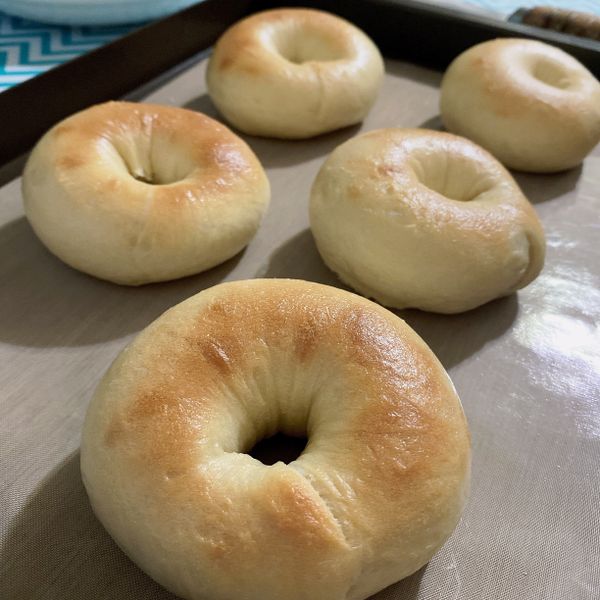 手揉蜂蜜貝果 : 淋雨一起做