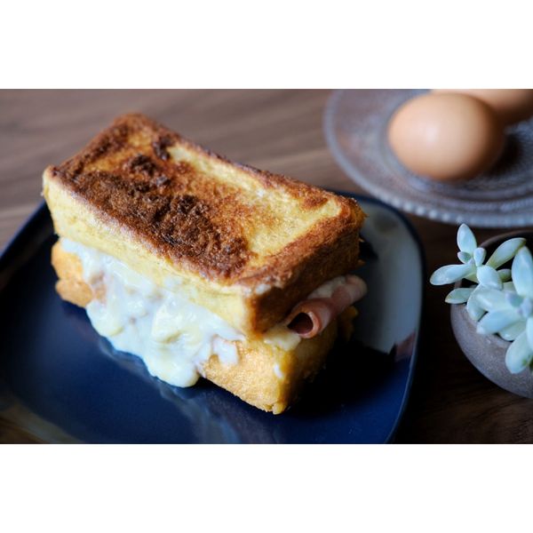 法式庫克三明治 : 翎子一起做