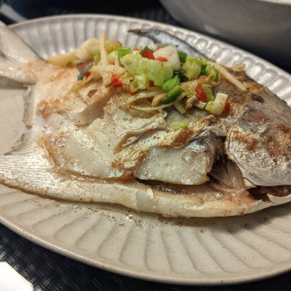 乾煎白鯧 : Betty Cheng一起做