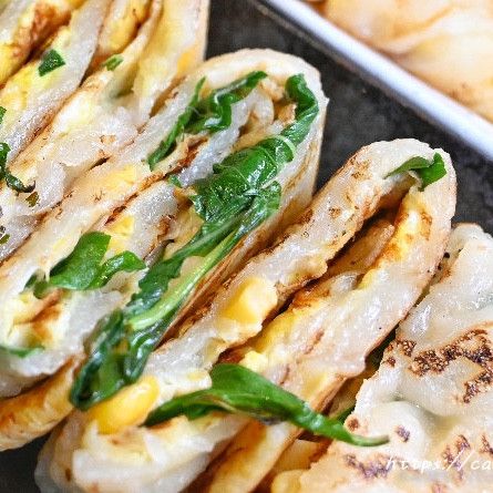 古早味粉漿蛋餅 : 淋雨一起做