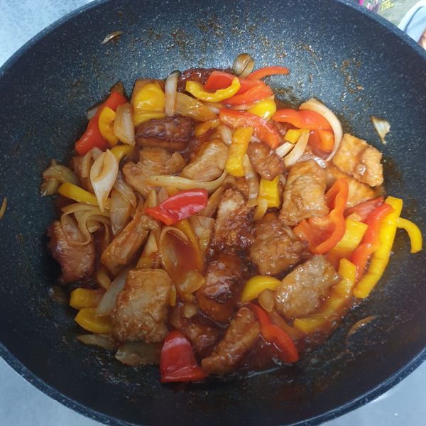 糖醋里肌：卡崔娜 一起做