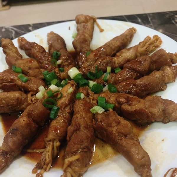 照燒金針菇肉捲:周秝嫻 一起做