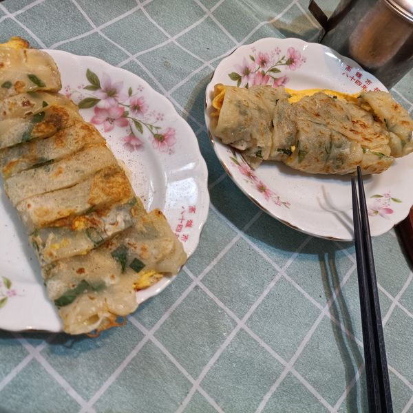 古早味粉漿玉米蛋餅：羅宇倩 一起做