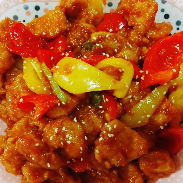 保證被誇獎💯《糖醋雞丁》：芊瑜 一起做