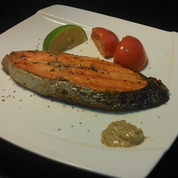 香煎鮭魚 : 陳宗志一起做