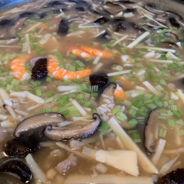 竹筍鹹粥 : Eileen一起做