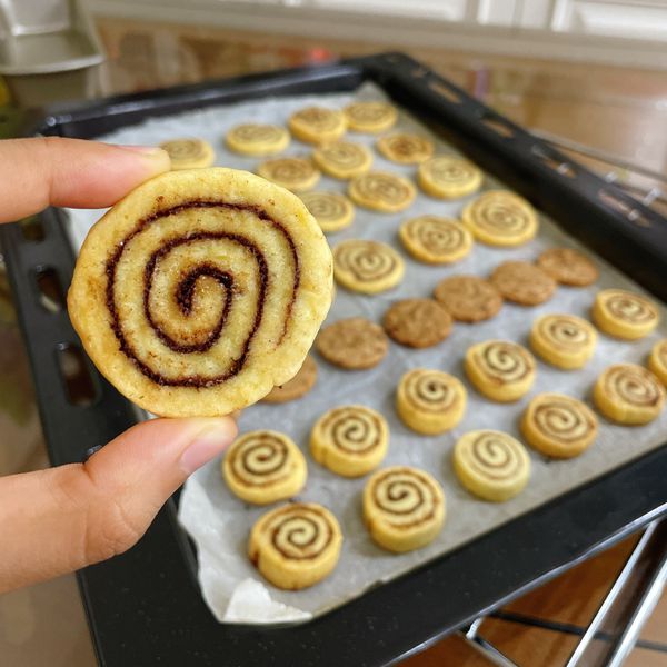 Cinnamon Roll肉桂捲餅乾 : Ya Chuan一起做
