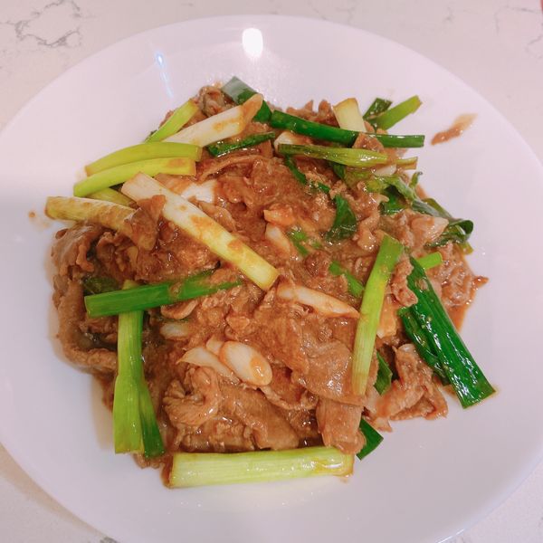 蔥爆牛肉 : jan一起做