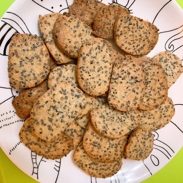 黑芝麻餅乾 : 李嘉樂一起做