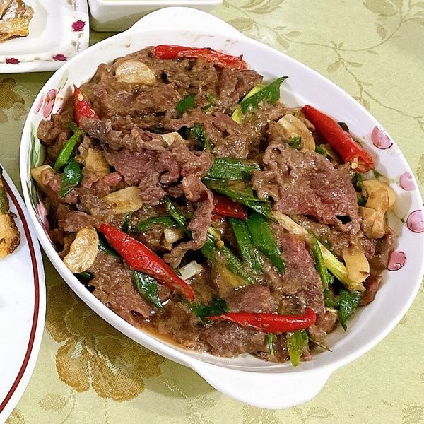 蔥爆牛肉-漿牛肉做法 : 可可一起做