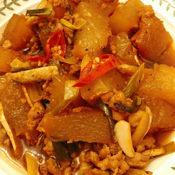 醬燒冬瓜肉末 : Lynn Chen一起做