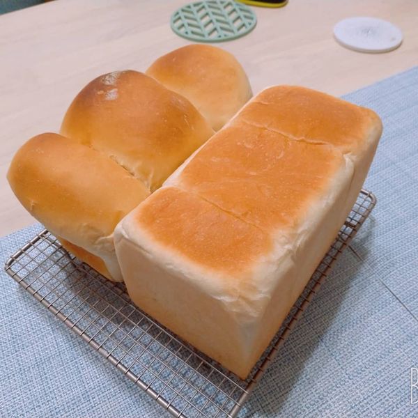 山形鮮奶吐司12兩（新手也能上路） : 藍斯一起做