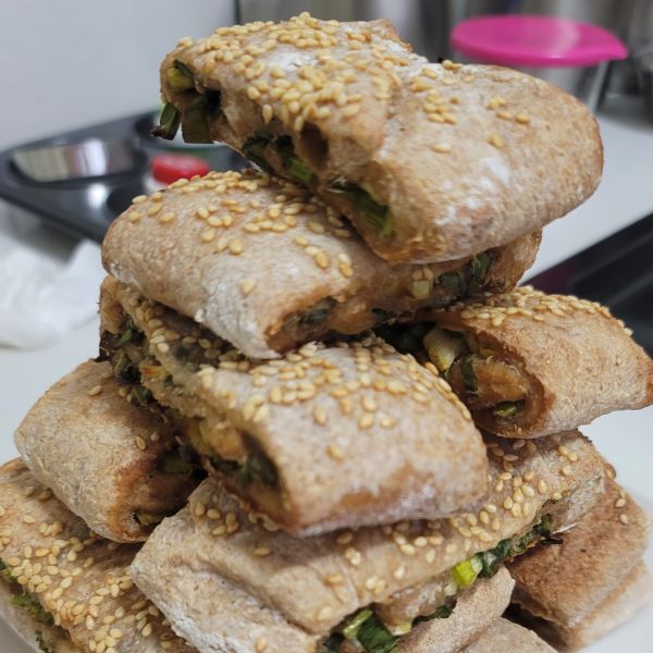 古早味蔥燒餅~新手零失敗:Nancy Lu 一起做