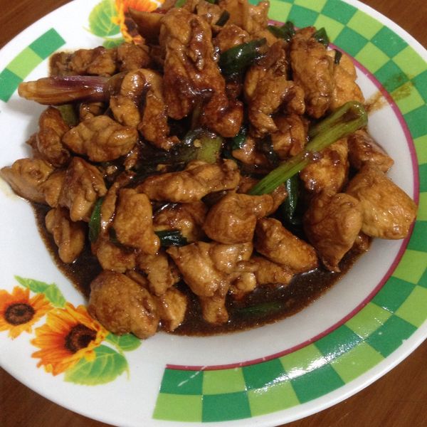 蔥爆雞丁 : Rainie Ng一起做