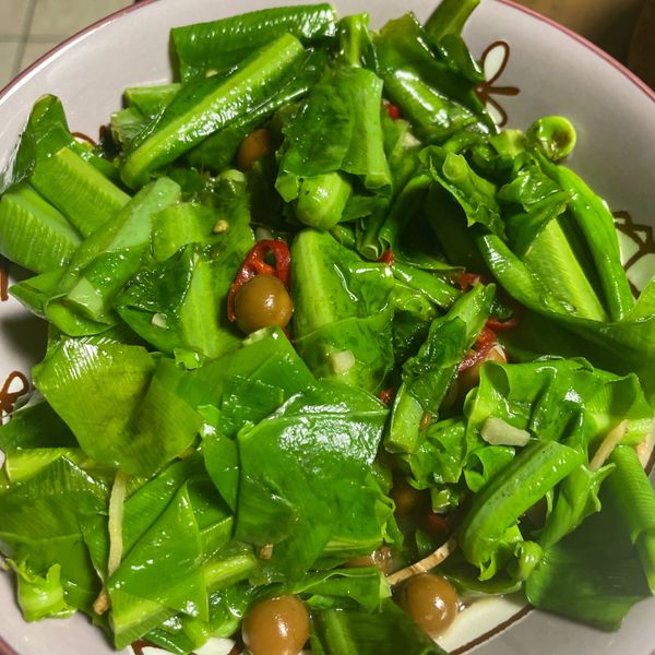 樹子炒山蘇【飛利浦智慧萬用電子鍋】：渴渴 一起做