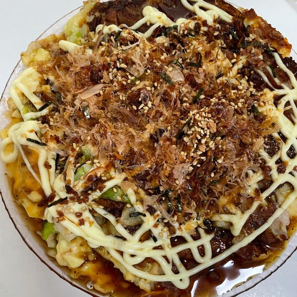 海鮮起司大阪燒:Kenna Zeng 一起做