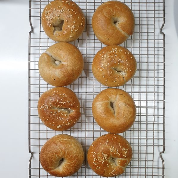 原味牛奶貝果 : Virginia Huang一起做