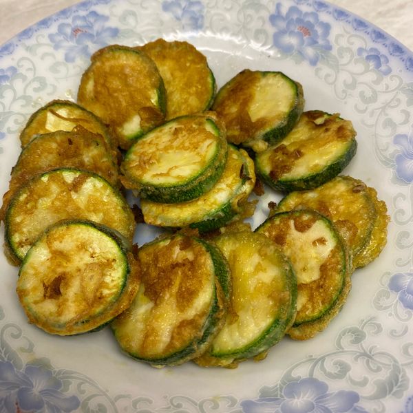 櫛瓜煎餅 : Cheau一起做