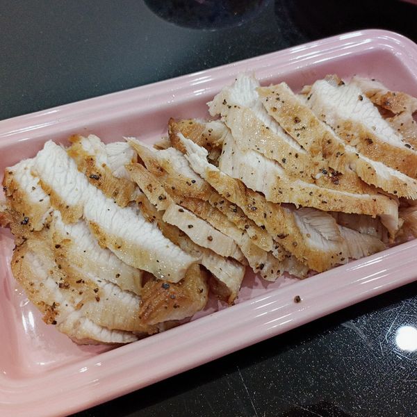 香煎黑胡椒松阪豬：楊雅琪 一起做