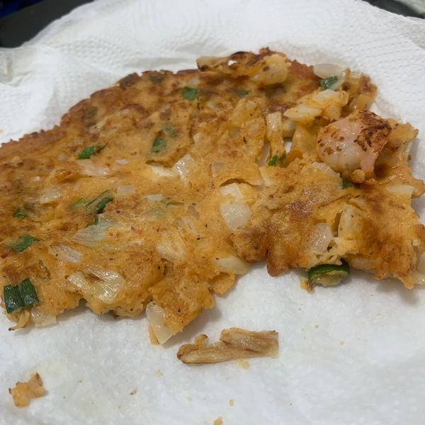 韓式泡菜煎餅:Honey 一起做